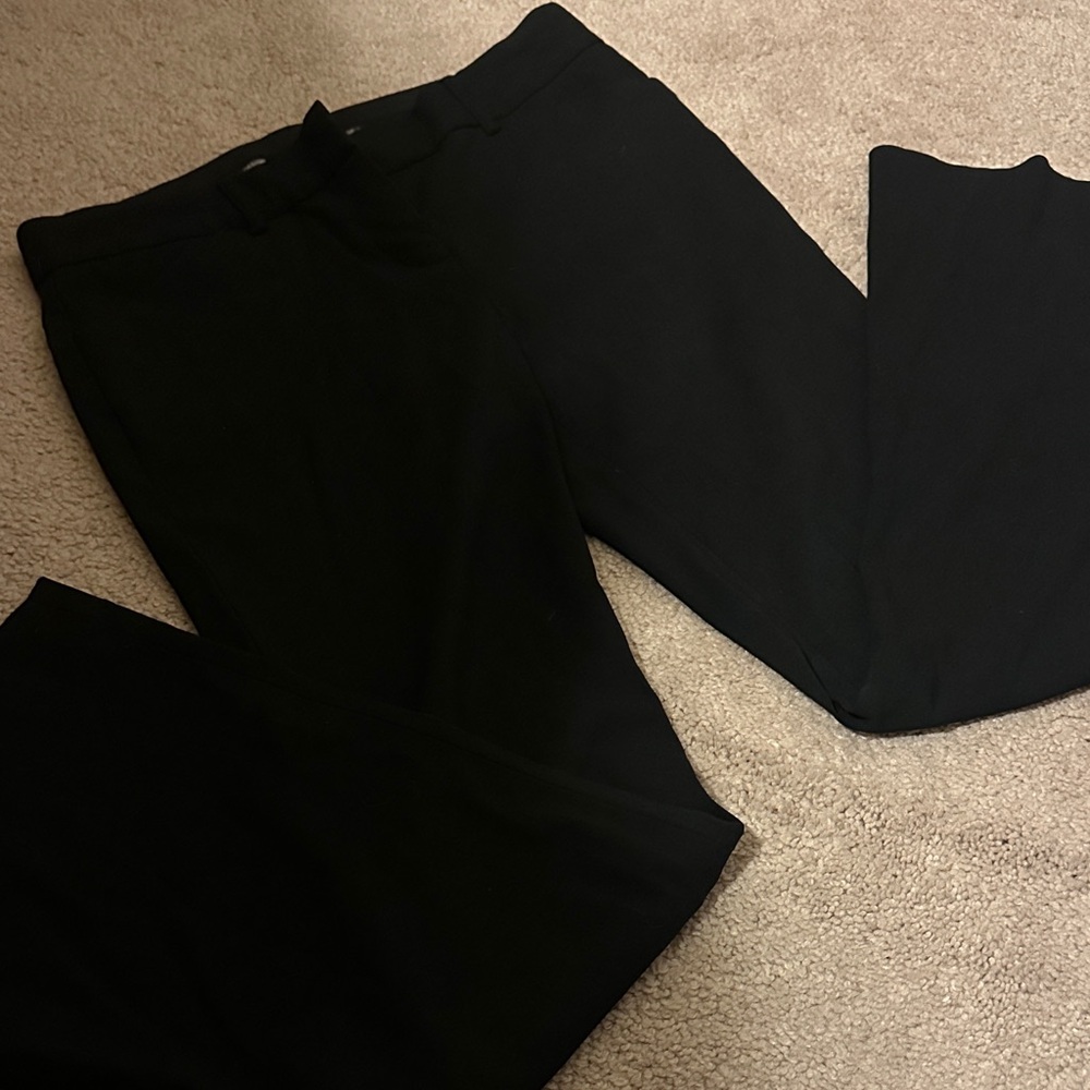Express Classic Black Flare Women's Pants